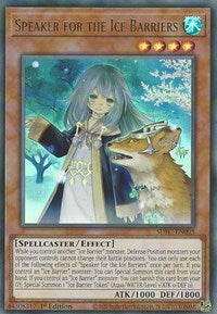 Speaker for the Ice Barriers [SDFC-EN003] Ultra Rare | Odin's Place