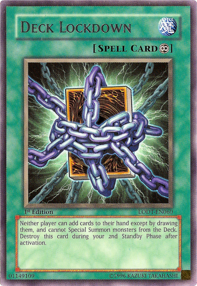 Deck Lockdown [LODT-EN060] Rare | Odin's Place