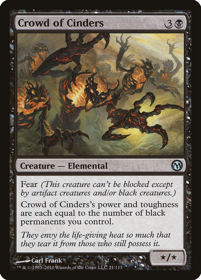 Crowd of Cinders (21) [Duels of the Planeswalkers] | Odin's Place
