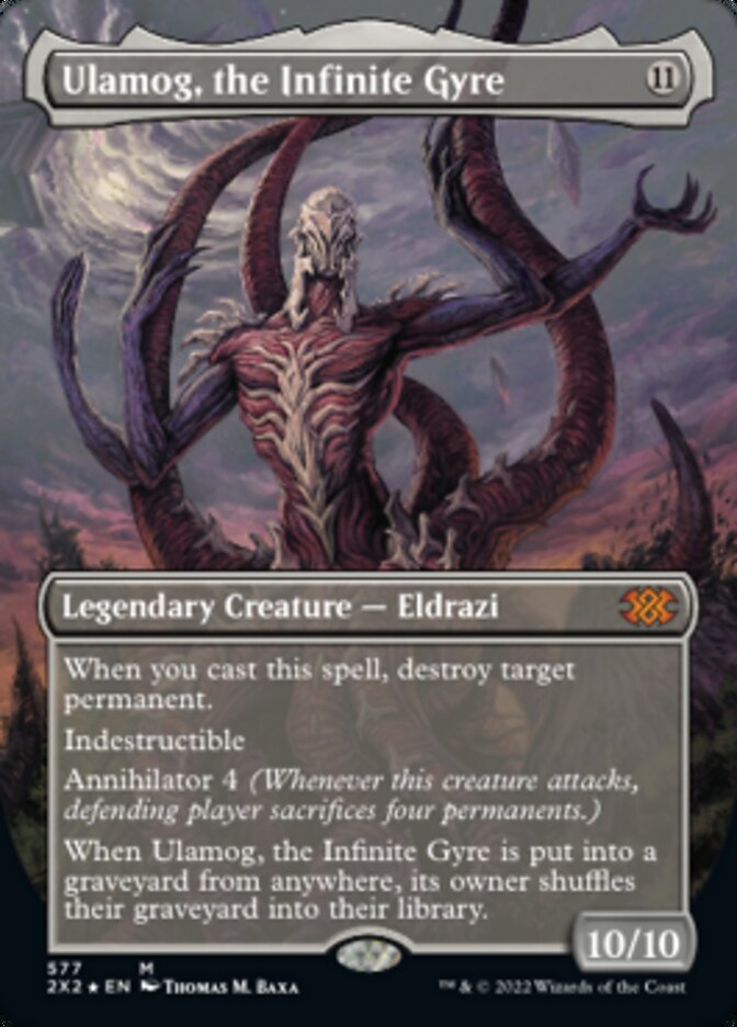 Ulamog, the Infinite Gyre (Textured Foil) [Double Masters 2022] | Odin's Place