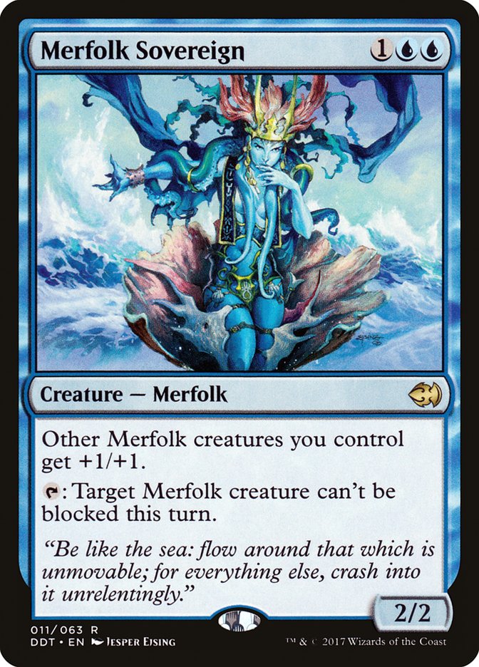 Merfolk Sovereign (11) [Duel Decks: Merfolk vs. Goblins] | Odin's Place