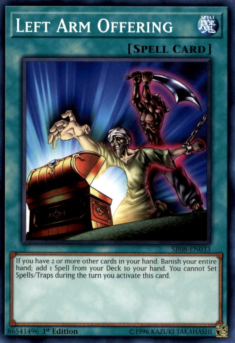 Left Arm Offering [SR08-EN033] Common | Odin's Place
