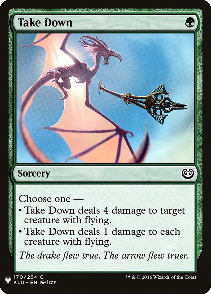 Take Down [Mystery Booster] | Odin's Place