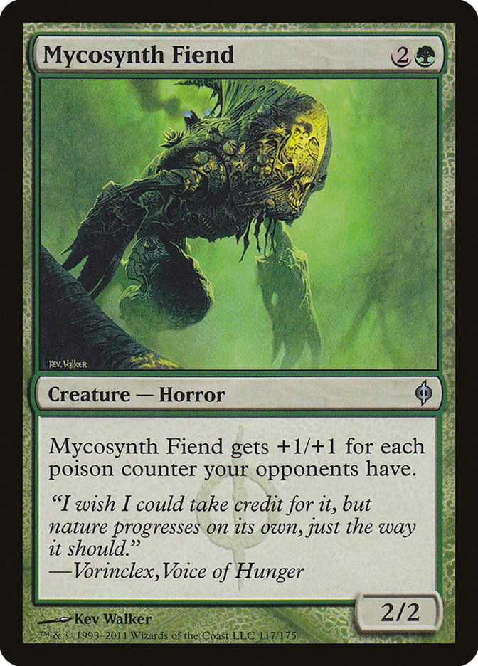 Mycosynth Fiend (117) [New Phyrexia] | Odin's Place
