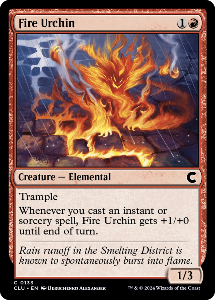 Fire Urchin [Ravnica: Clue Edition] | Odin's Place