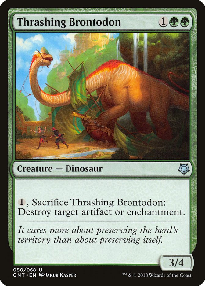 Thrashing Brontodon (50) [Game Night 2018] | Odin's Place