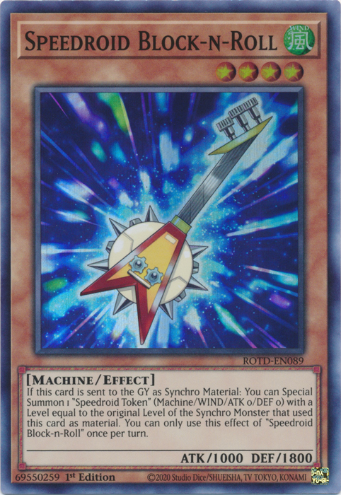 Speedroid Block-n-Roll [ROTD-EN089] Super Rare | Odin's Place