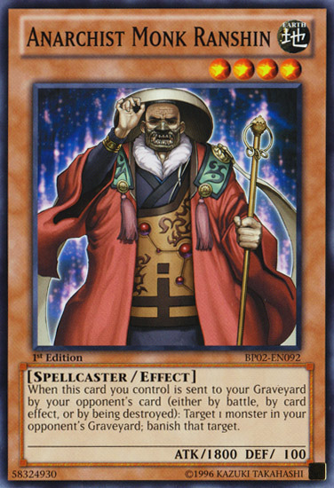 Anarchist Monk Ranshin [BP02-EN092] Mosaic Rare | Odin's Place