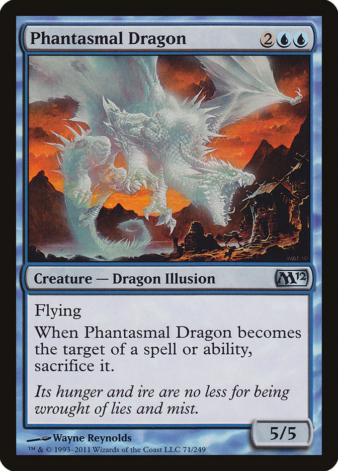 Phantasmal Dragon (71) [Magic 2012] | Odin's Place