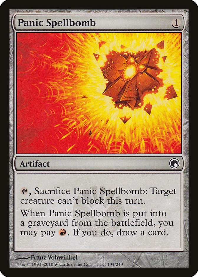 Panic Spellbomb (191) [Scars of Mirrodin] | Odin's Place