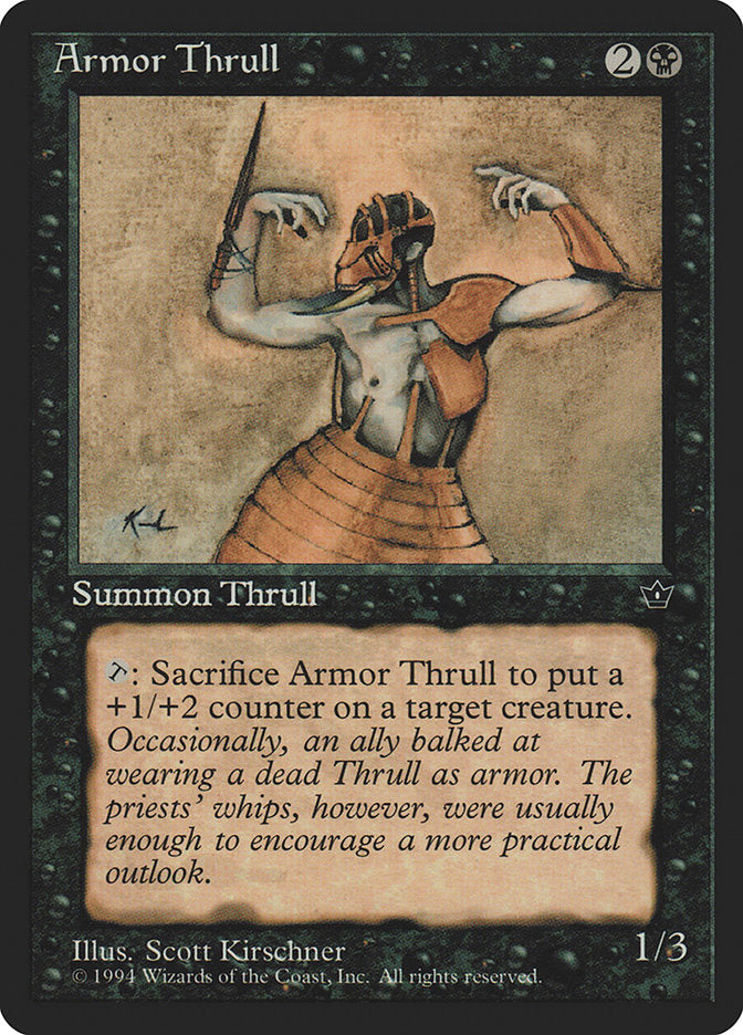 Armor Thrull (Scott Kirschner) [Fallen Empires] | Odin's Place