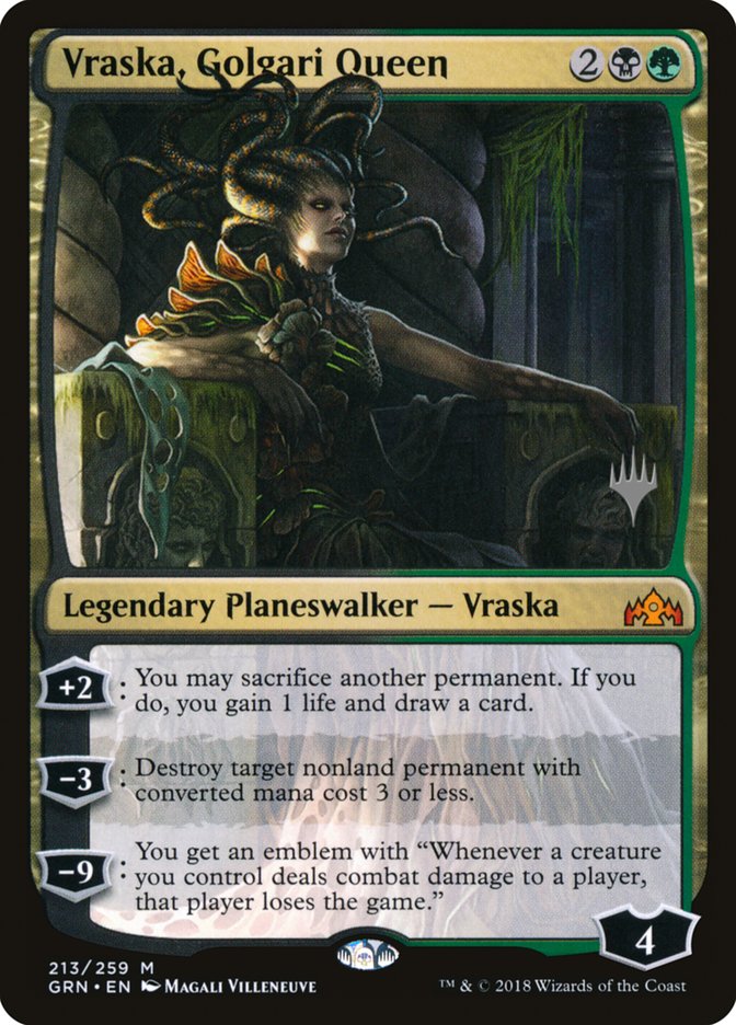 Vraska, Golgari Queen (Promo Pack) [Guilds of Ravnica Promos] | Odin's Place