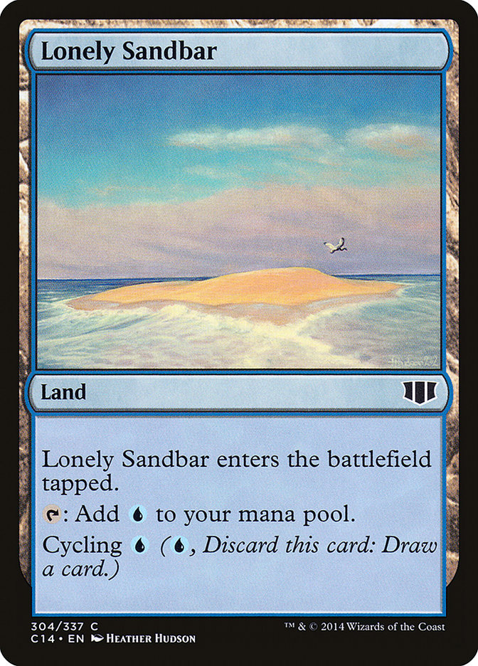 Lonely Sandbar (304) [Commander 2014] | Odin's Place
