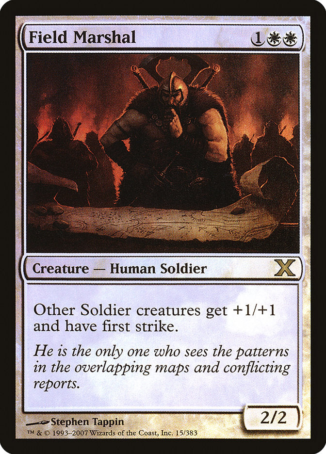 Field Marshal (Premium Foil) [Tenth Edition] | Odin's Place