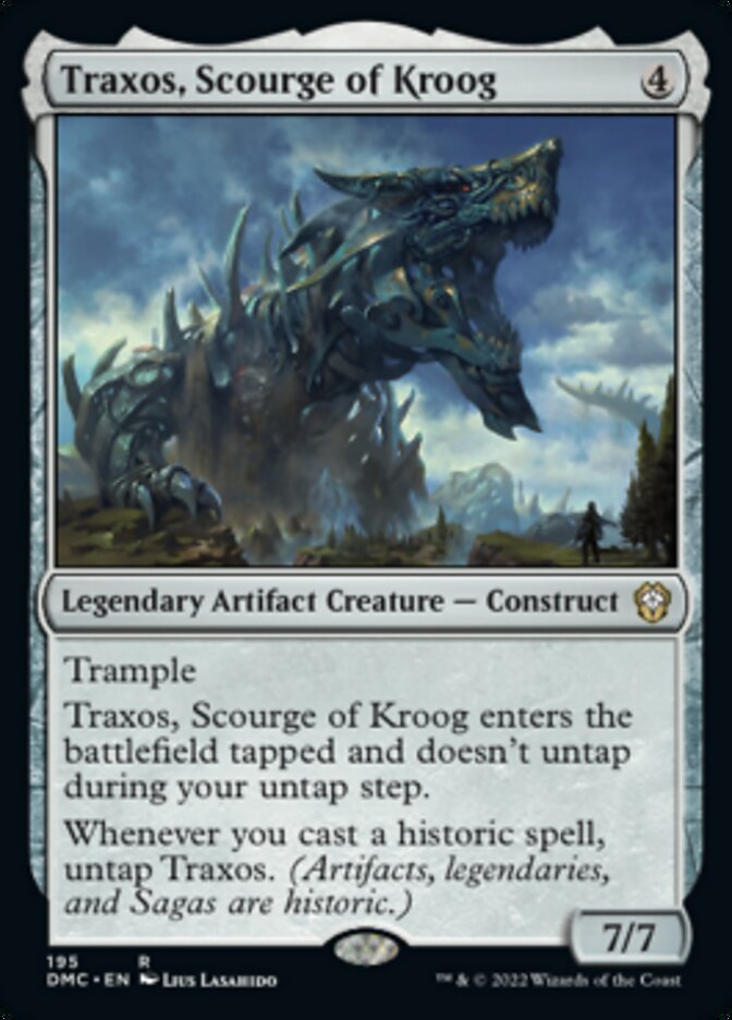 Traxos, Scourge of Kroog [Dominaria United Commander] | Odin's Place