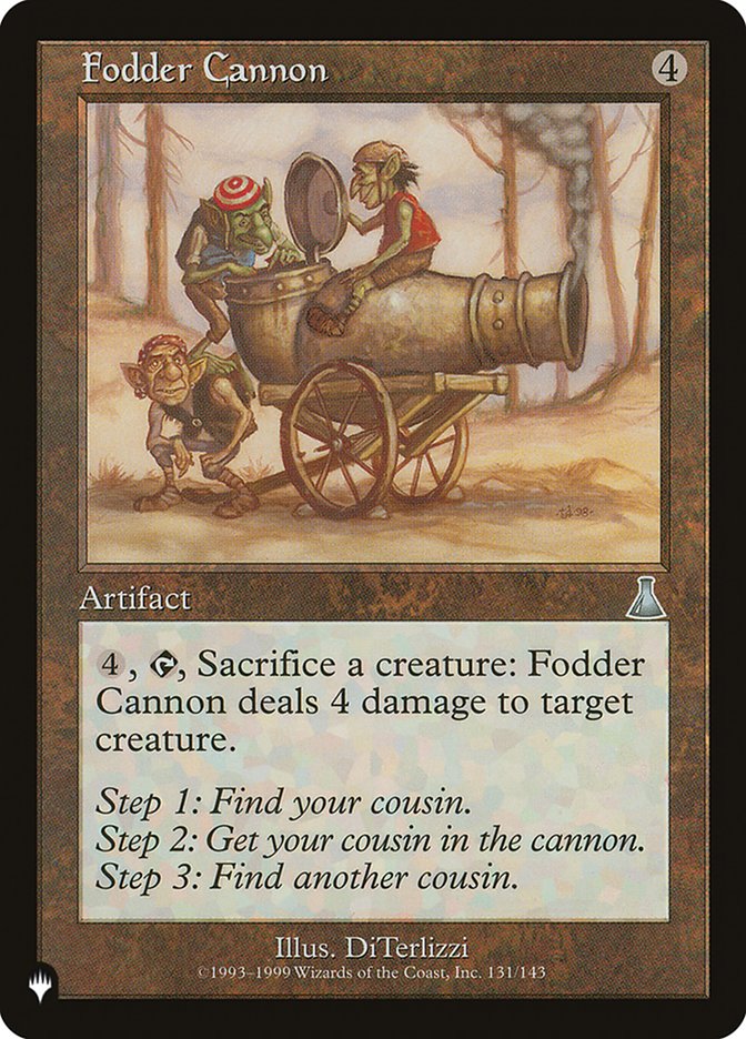 Fodder Cannon [The List] | Odin's Place