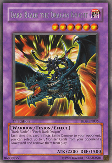 Dark Blade the Dragon Knight [RDS-EN035] Rare | Odin's Place