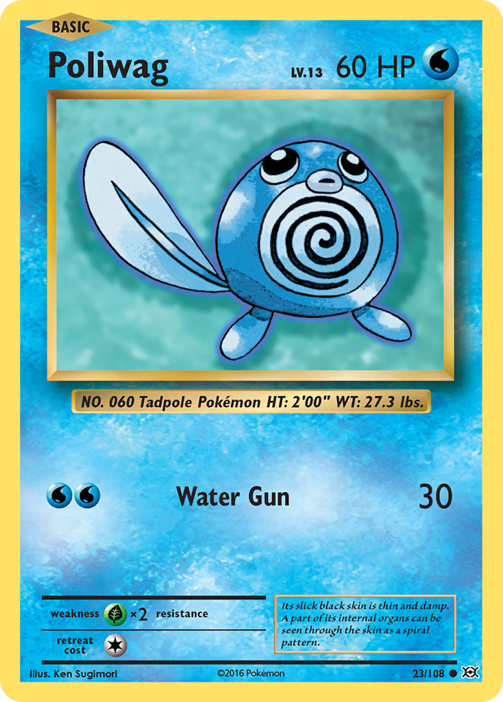 Poliwag (23/108) [XY: Evolutions] | Odin's Place