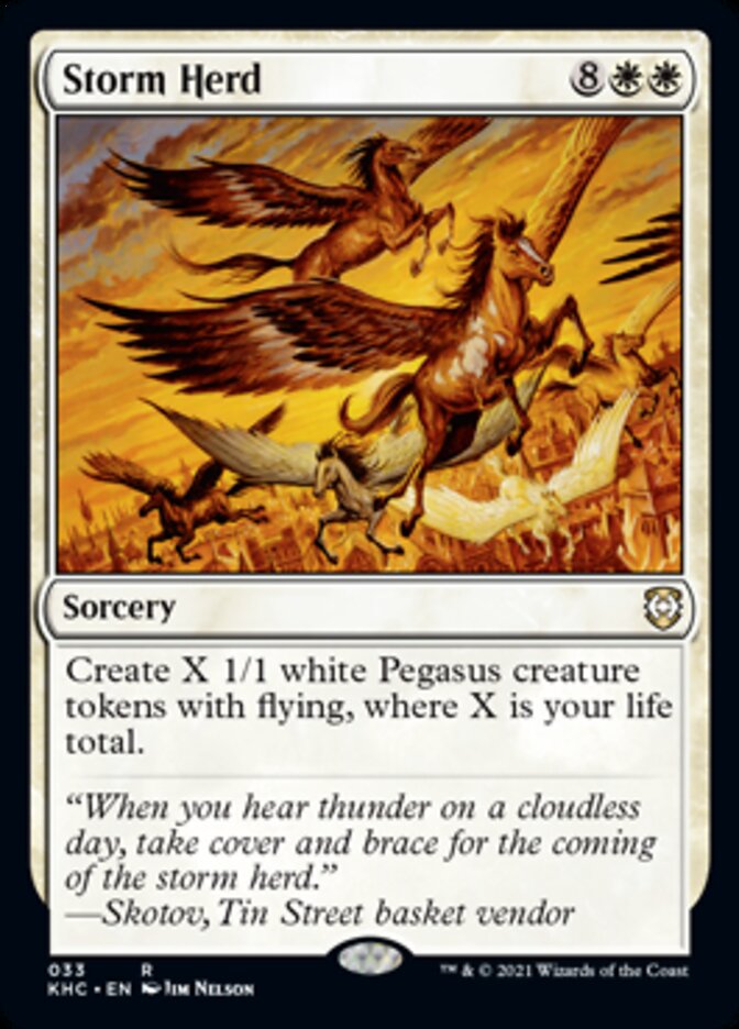Storm Herd [Kaldheim Commander] | Odin's Place