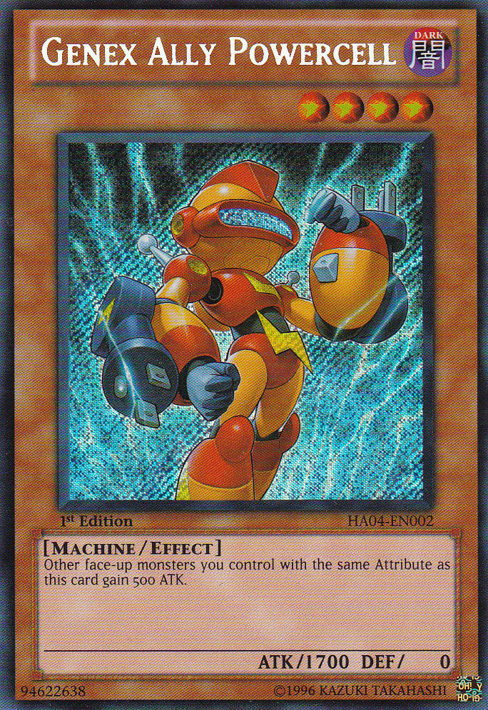 Genex Ally Powercell [HA04-EN002] Secret Rare | Odin's Place