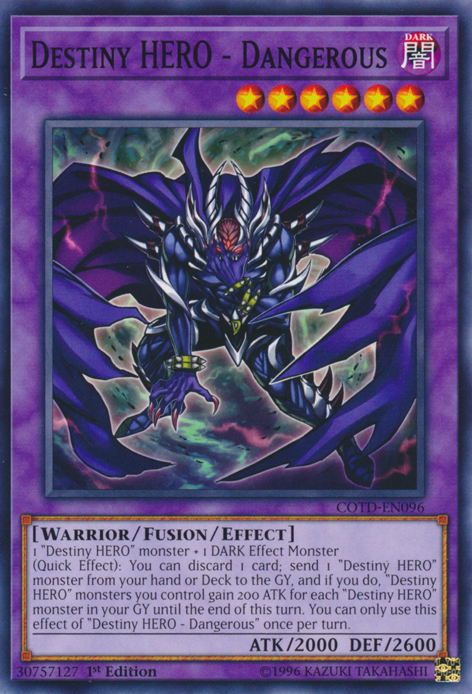 Destiny Hero - Dangerous [COTD-EN096] Common | Odin's Place