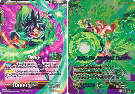 Broly // Broly, the Awakened Threat (Championship Final 2019) (2nd Place) (P-092) [Tournament Promotion Cards] | Odin's Place