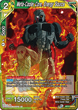 Meta-Cooler Core, Energy Source (BT17-143) [Ultimate Squad] | Odin's Place