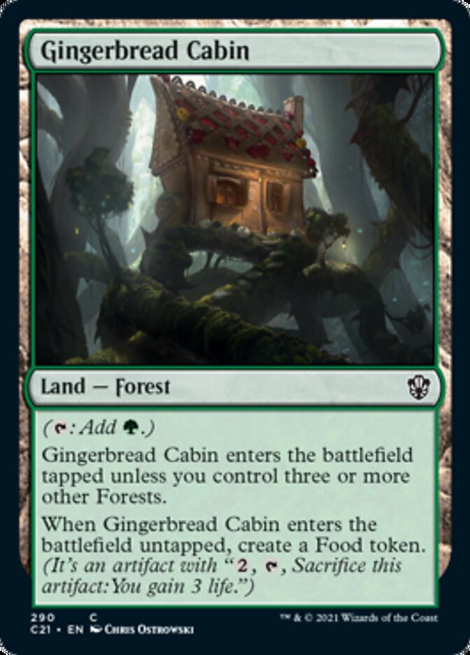 Gingerbread Cabin [Commander 2021] | Odin's Place