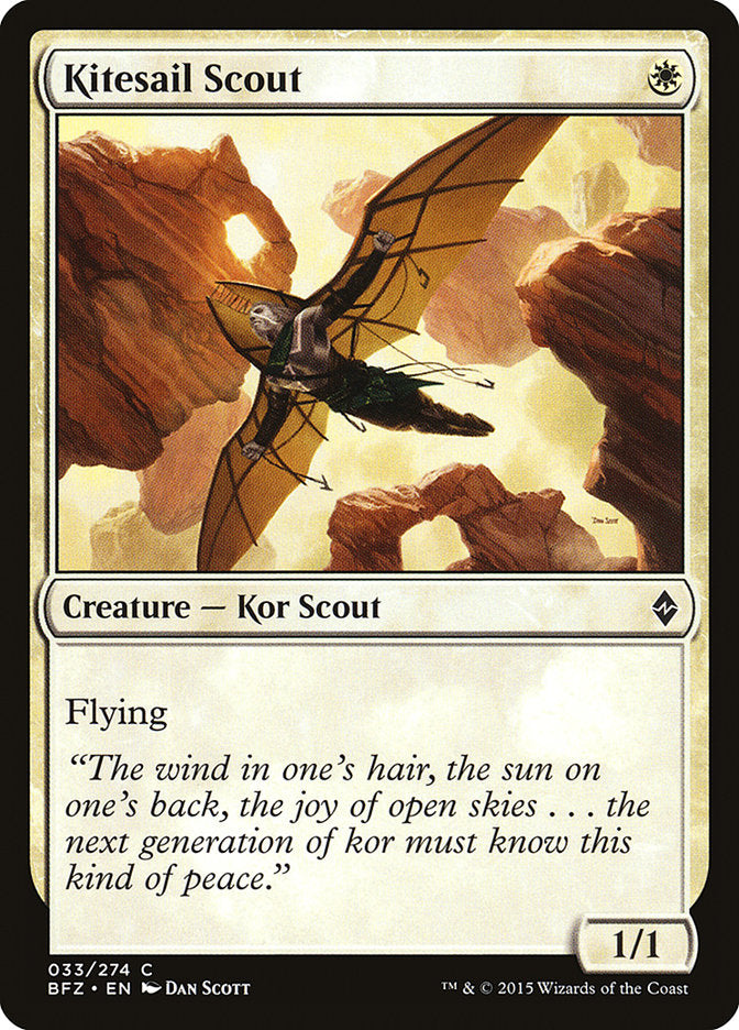 Kitesail Scout (33) [Battle for Zendikar] | Odin's Place