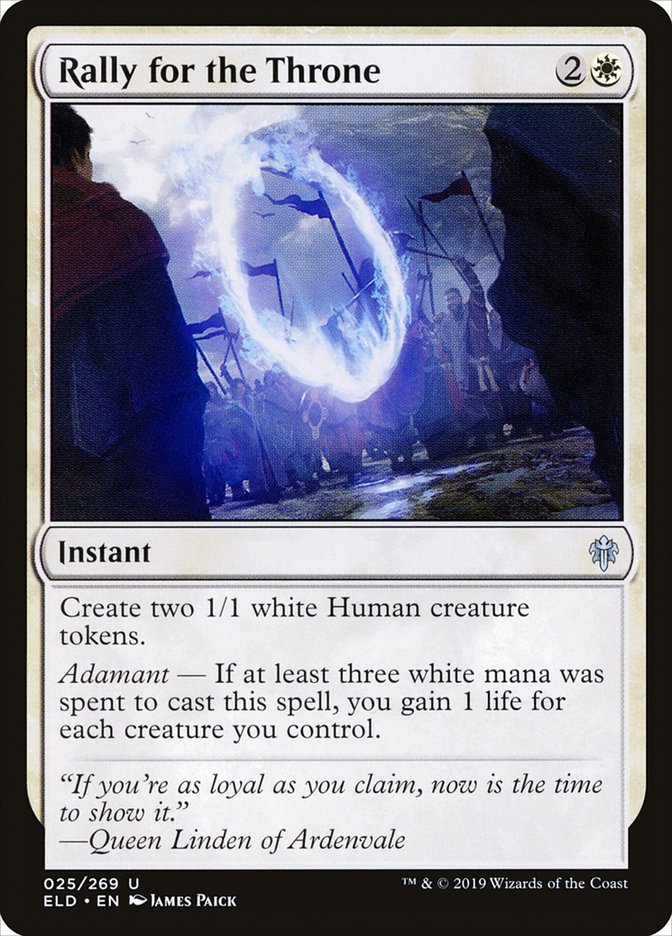 Rally for the Throne [Throne of Eldraine] | Odin's Place
