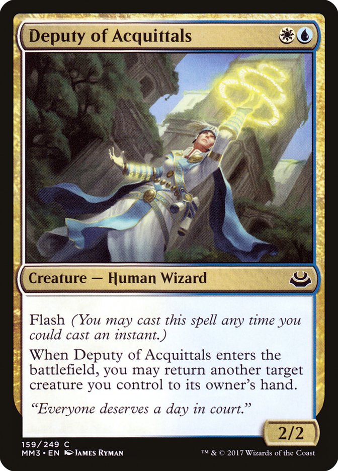 Deputy of Acquittals (159) [Modern Masters 2017] | Odin's Place