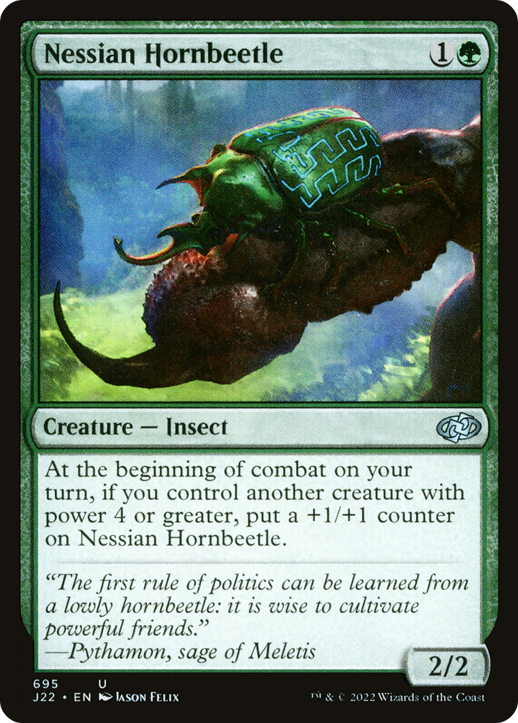 Nessian Hornbeetle [Jumpstart 2022] | Odin's Place
