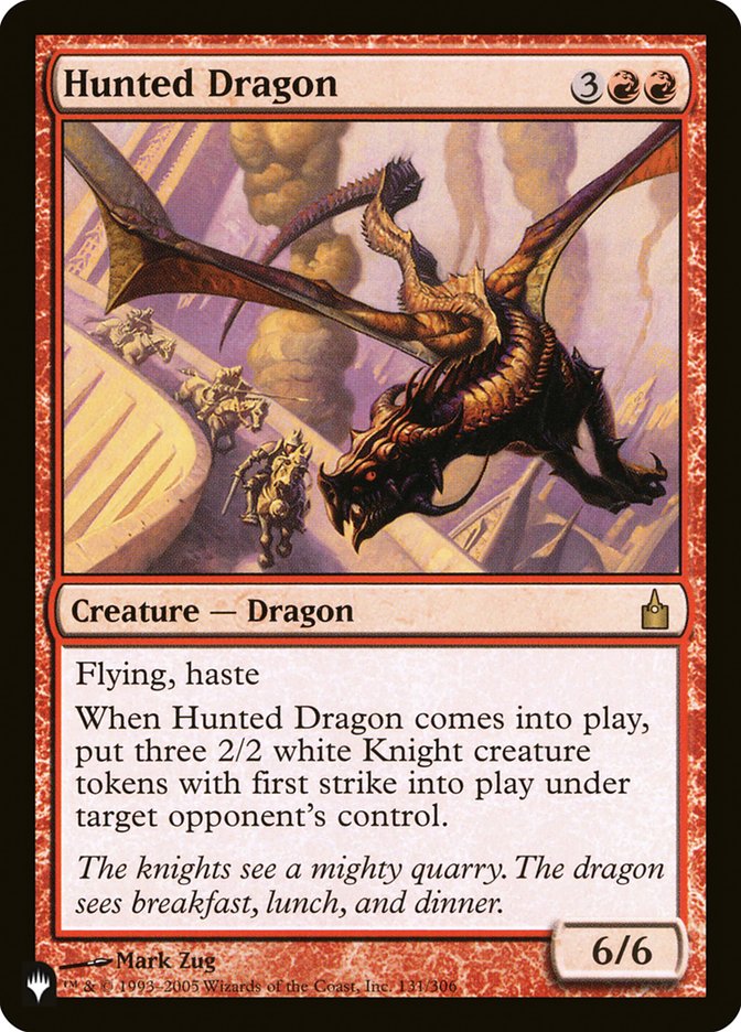 Hunted Dragon [The List] | Odin's Place
