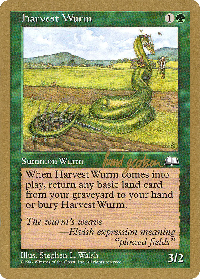 Harvest Wurm (Svend Geertsen) [World Championship Decks 1997] | Odin's Place