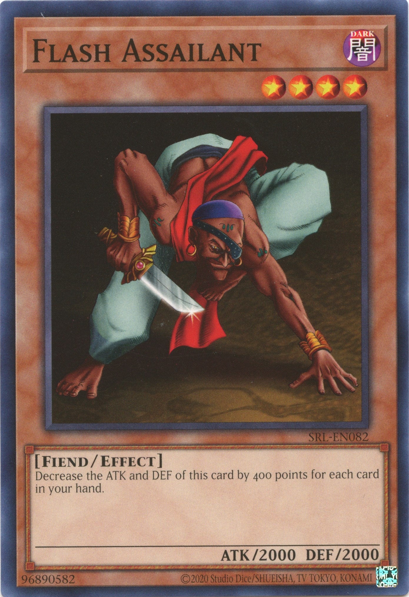 Flash Assailant (25th Anniversary) [SRL-EN082] Common | Odin's Place