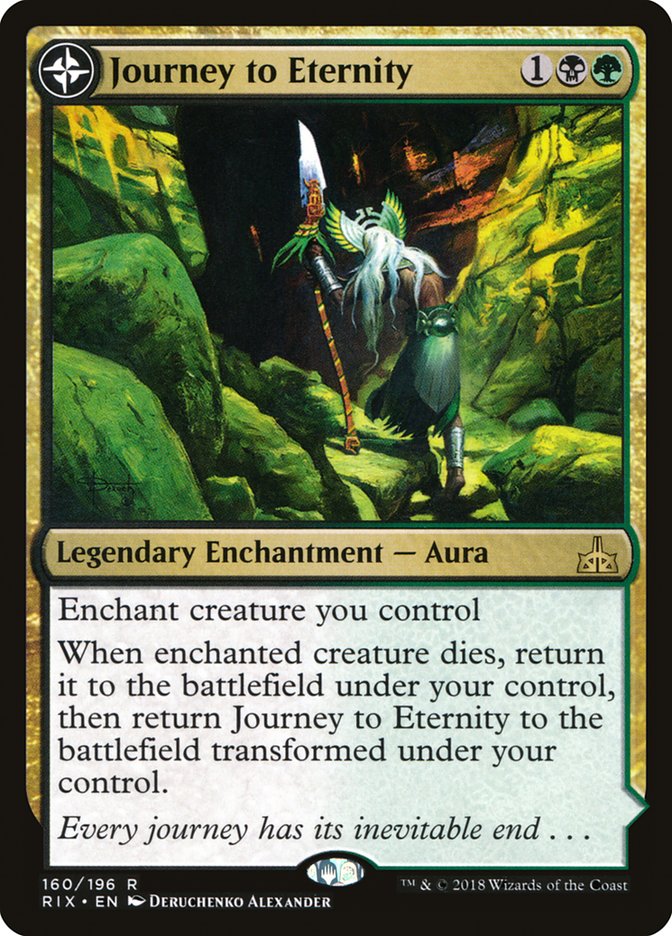Journey to Eternity // Atzal, Cave of Eternity [Rivals of Ixalan] | Odin's Place