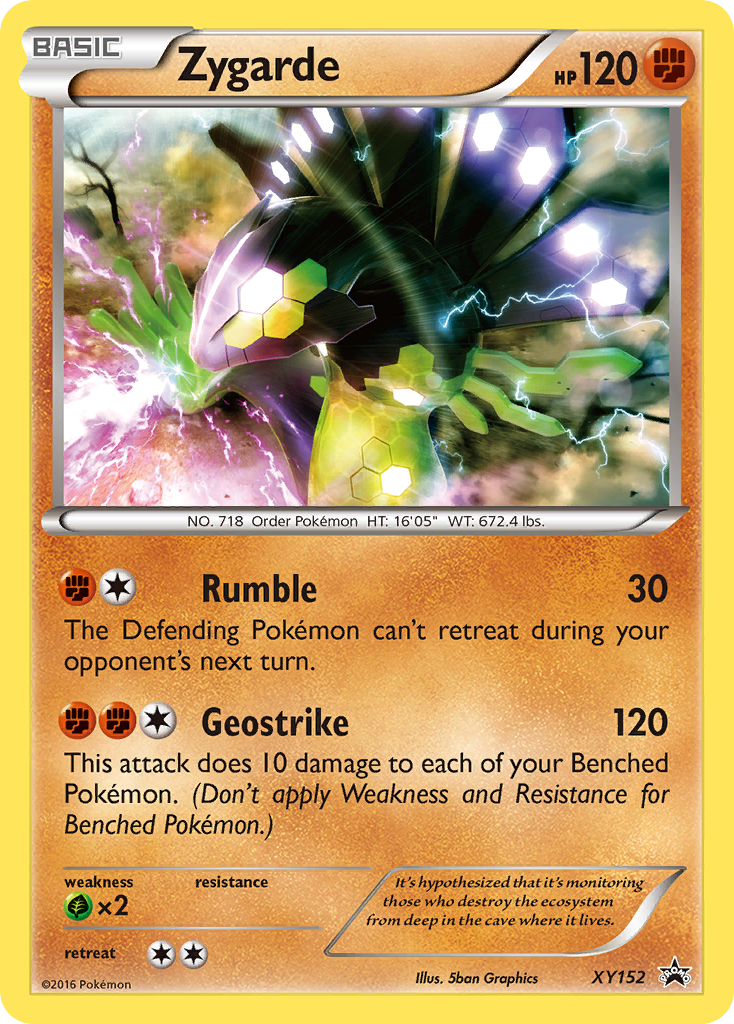 Zygarde (XY152) [XY: Black Star Promos] | Odin's Place