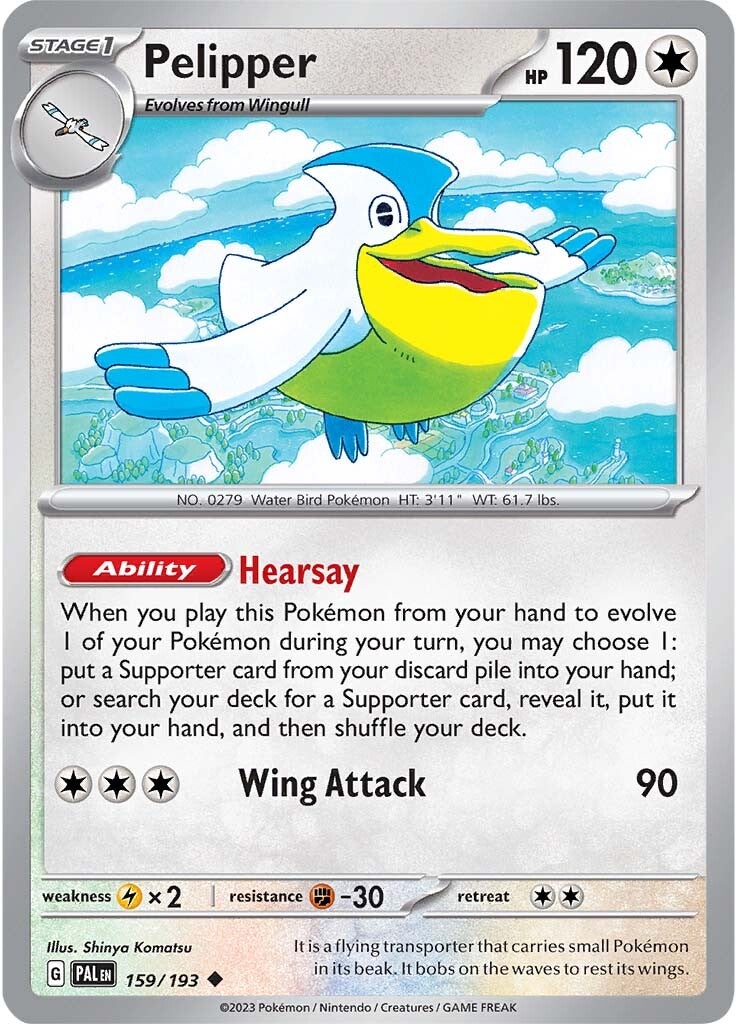 Pelipper (159/193) [Scarlet & Violet: Paldea Evolved] | Odin's Place