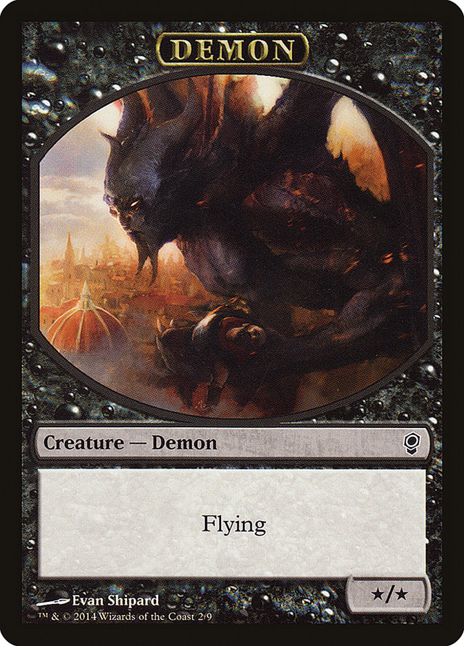 Demon Token (2) [Conspiracy Tokens] | Odin's Place