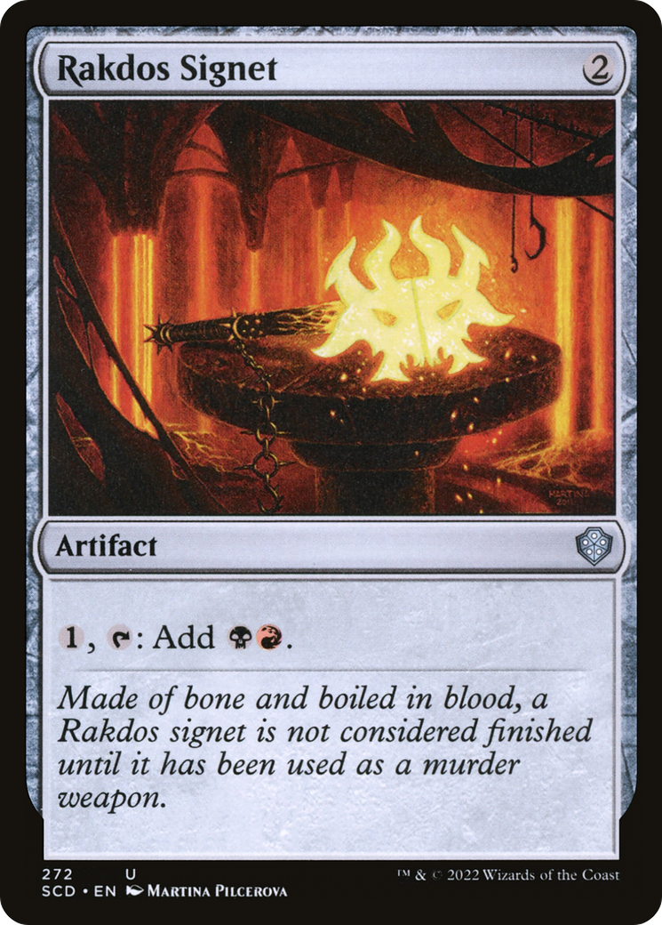 Rakdos Signet [Starter Commander Decks] | Odin's Place