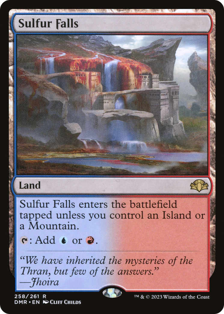 Sulfur Falls [Dominaria Remastered] | Odin's Place