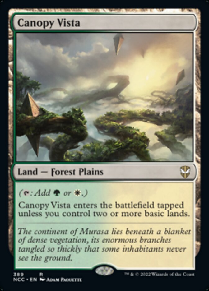 Canopy Vista [Streets of New Capenna Commander] | Odin's Place