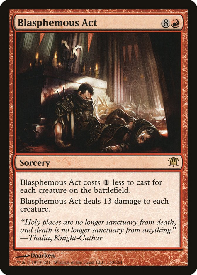 Blasphemous Act (130) [Innistrad] | Odin's Place