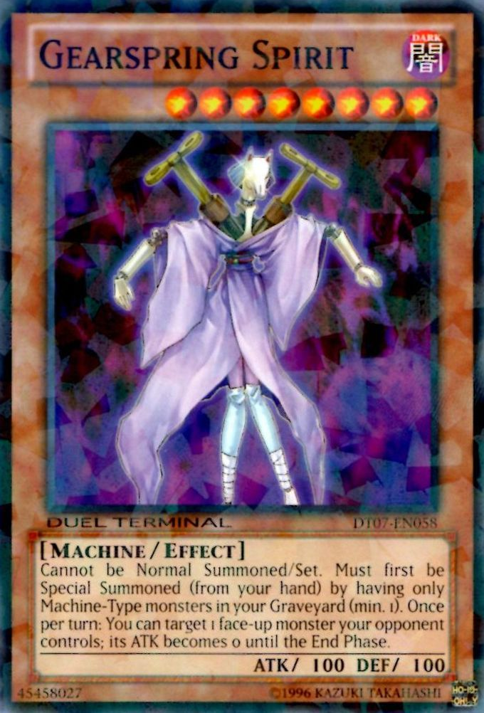 Gearspring Spirit [DT07-EN058] Common | Odin's Place
