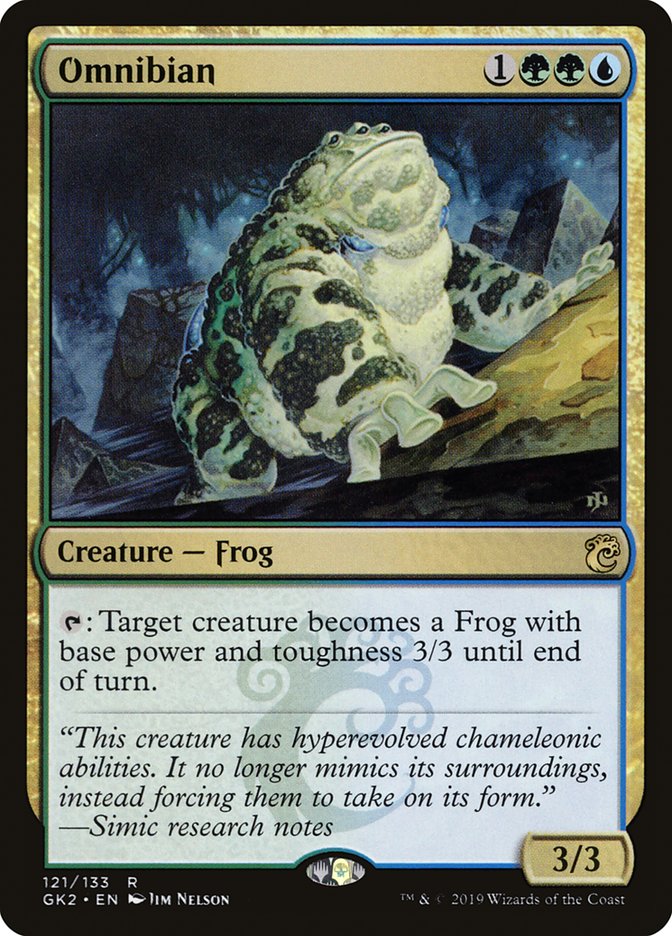 Omnibian (121) [Ravnica Allegiance Guild Kit] | Odin's Place