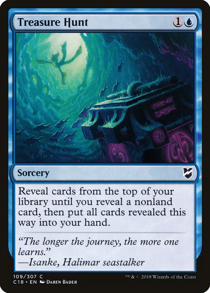 Treasure Hunt (109) [Commander 2018] | Odin's Place
