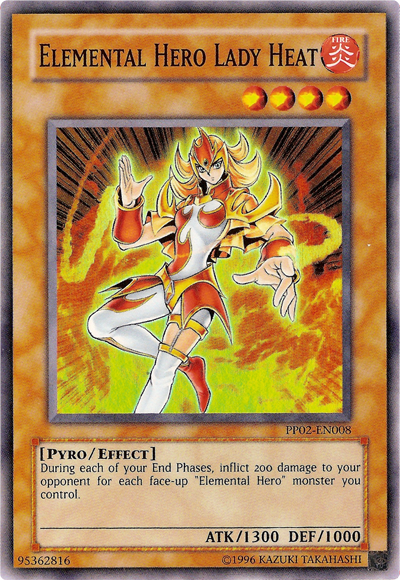 Elemental Hero Lady Heat [PP02-EN008] Super Rare | Odin's Place