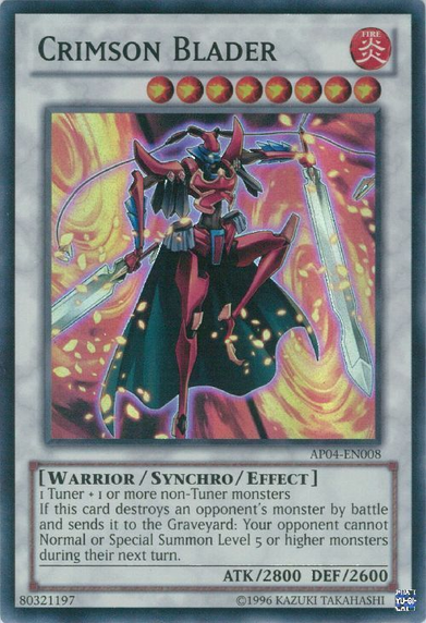 Crimson Blader [AP04-EN008] Super Rare | Odin's Place