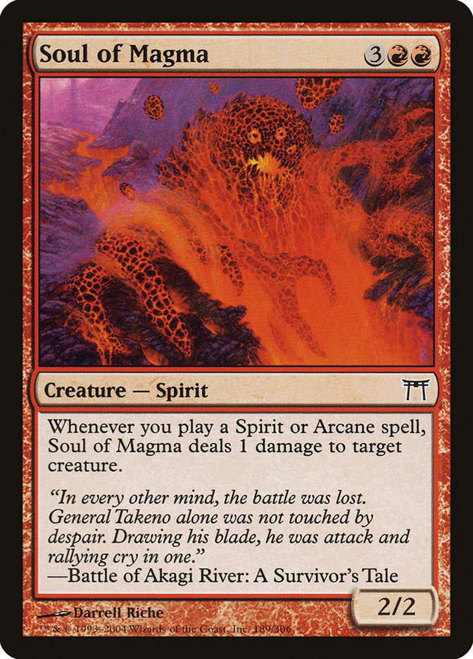 Soul of Magma (189) [Champions of Kamigawa] | Odin's Place