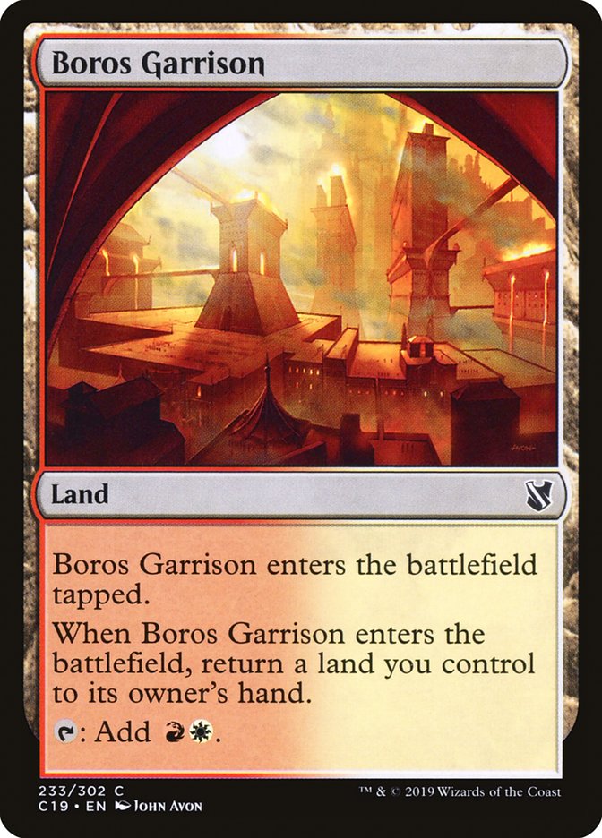 Boros Garrison [Commander 2019] | Odin's Place